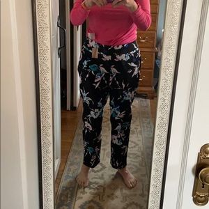 Lane Bryant. The Allie Skinny Ankle Floral Pants.